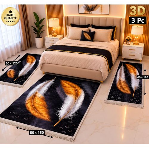 Ensemble tapis , Descentes de lit 3 Pièces