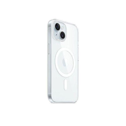 Coque transparente de protection MagSafe originale pour iPhone 15 Plus