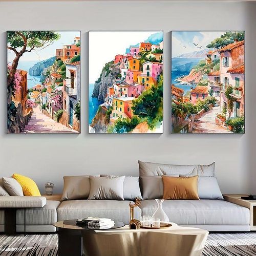 Tableau Decoration HD Modern Mural Tableaux Decoratifs 3 Pièces