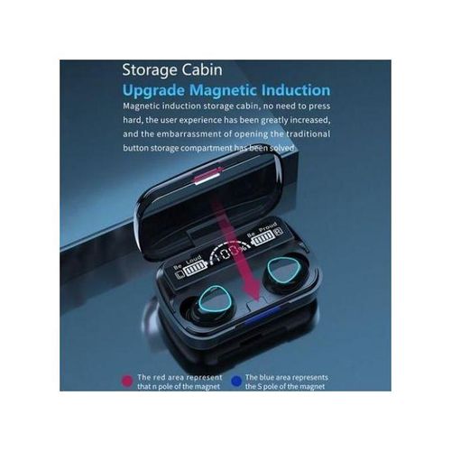 M10 TWS True Wireless Bluetooth EarbudsTouch Earbuds headphone BT 5.1