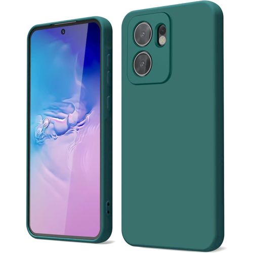 Coque silicone pour Oppo Reno 13F-vert