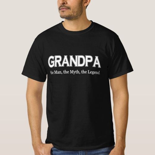 T-shirt de légende de mythe d'homme de grand-papa