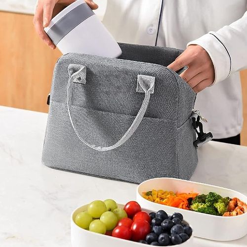 Sac isolé pour Aliments, Sac à Lunch Portable pour Travail, École et Pique-Nique