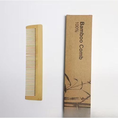 Peigne en Bambou Naturel paissi pour Cheveux Normaux