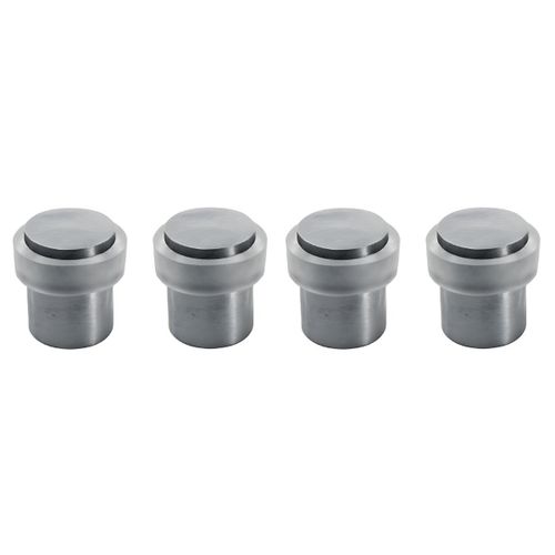 Butée de Porte - Inox - Protection Murale - 25mm - Lot de 2