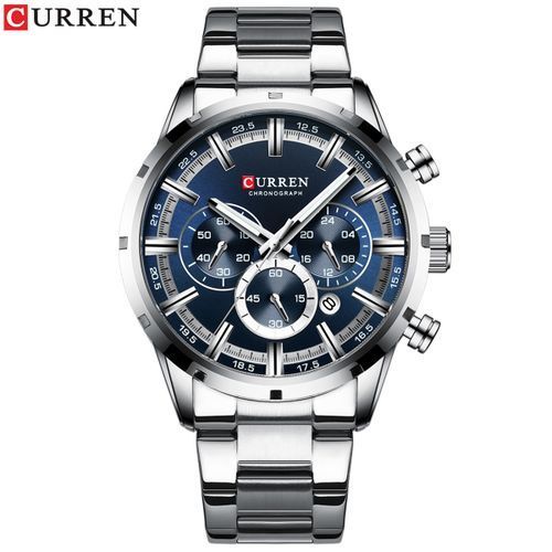 montre à Quartz pour homme, marque de luxe, avec calendrier