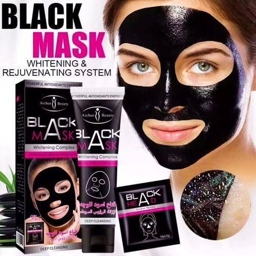 Mask pour Homme & Femme, Masque Noir unisex soin du visage mask anti point noir