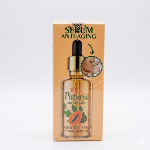 Sérum Visage WKL à l'extrait de Papaye - Anti-Âge & Anti-Rides - 50ml