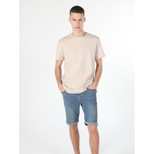 Tshirt manches courtes beige pour homme