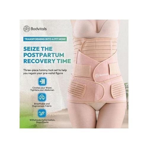 Système de Compression Sculptant 3-en-1 – Ceinture de Gainage et Soutien Abdominal Intensif