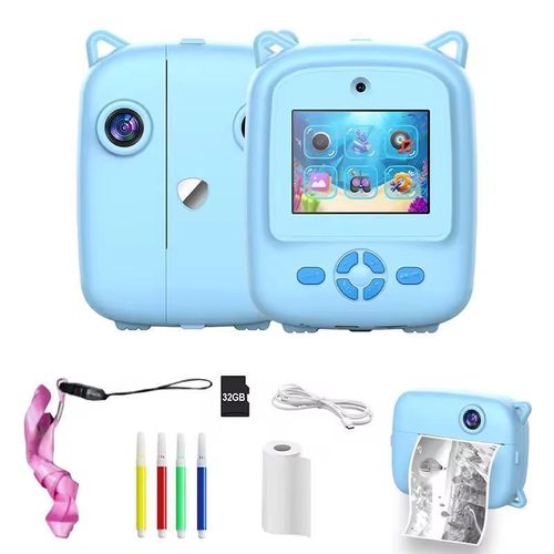 Appareil photo caméra à impression thermique intelligent pour enfants
