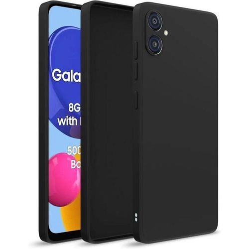 Pochette Silicone pour Samsung A04s Noir
