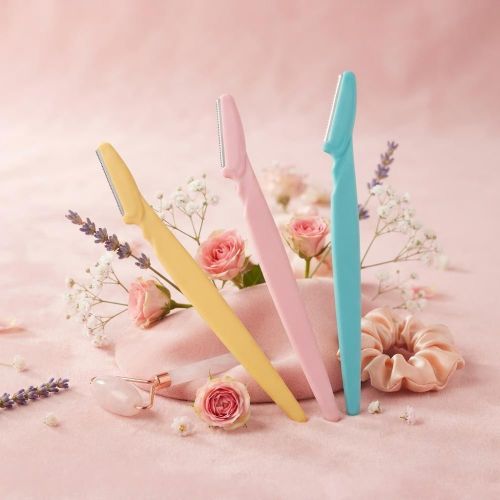 Rasoirs de Précision pour Sourcils et Visage – Lot de 3 Pièces