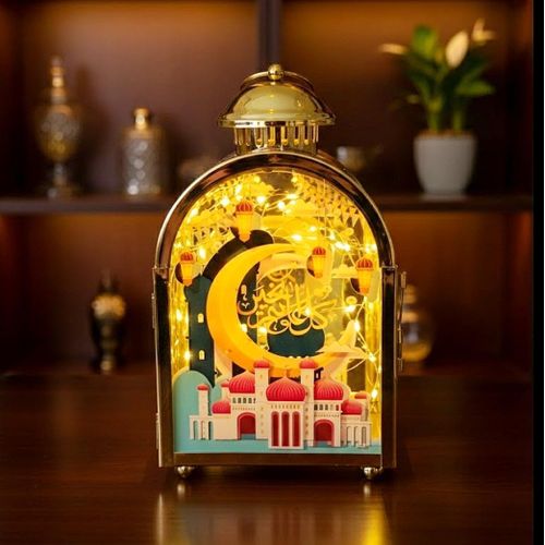 Lanterne LED et sonore traditionnelle et belle décoration, Fanouss Ramadan