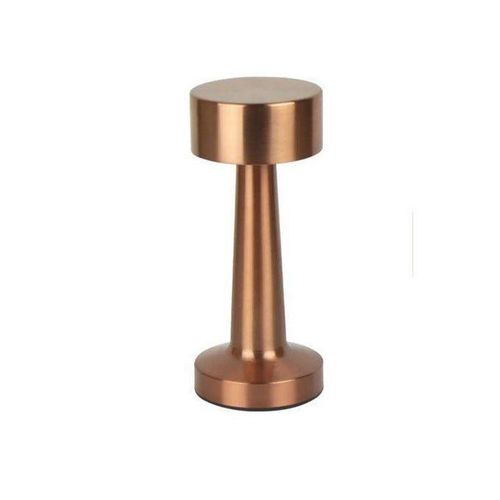 Lampe Abat jour de Table Tactile Sans Fil Tricolore USB/LED-Cuivre