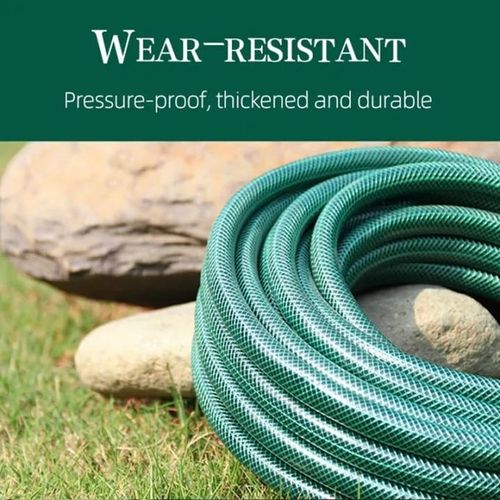 Tuyau d'arrosage vert renforcé antivrille 25 m