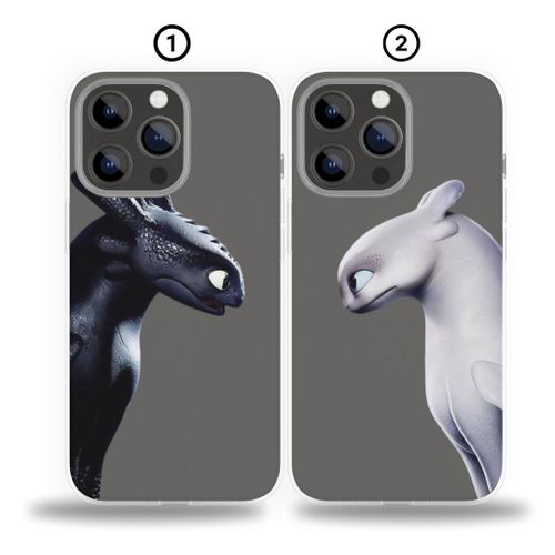 Pack Loving Eyes (Transparent) - Coque DUO - Compatible avec 14 Pro