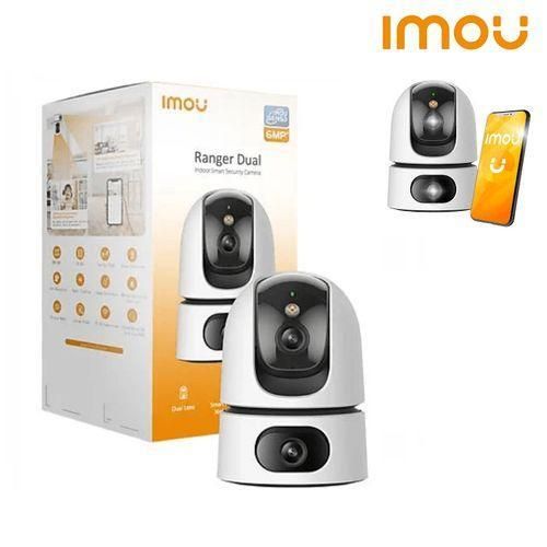 Caméra Wi-Fi Dual Vision Blanche