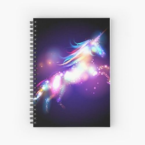 Unicorn cushion Spiral Notebook Bloc note