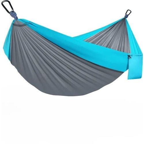 Hamac de Camping Suspendu en Tissu Ultra-Résistant – Double Place, Respirant et Portable