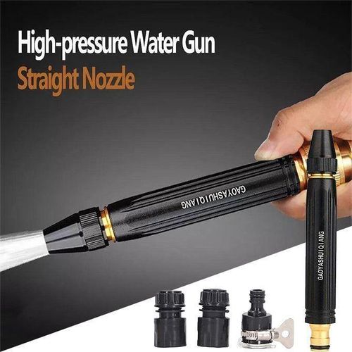 Pistolet de Pulvérisation d'Eau Haute Pression pour Tuyau de Lavage, Arrosage