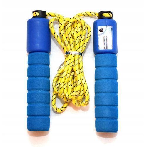 Corde à Sauter avec Compteur - Longueur 2.4m - Poignées Confortables