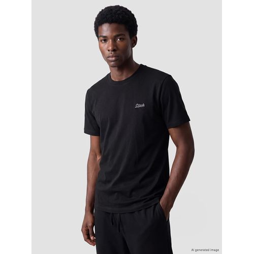 Crew Neck Embroidered Men's T-Shirt