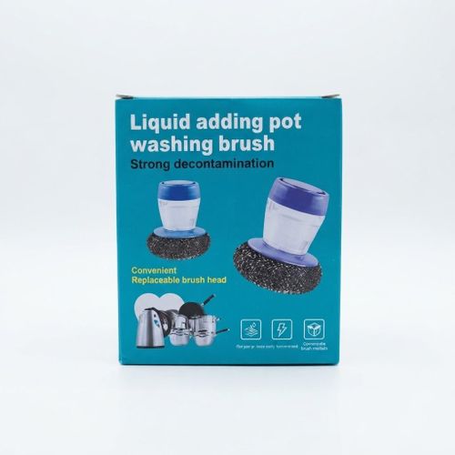 Liquid Adding Pot Washing Brush