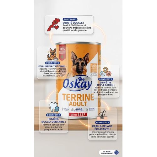 Pâtée pour Chien 400 g : L’Allié Santé & Plaisir de Votre Compagnon