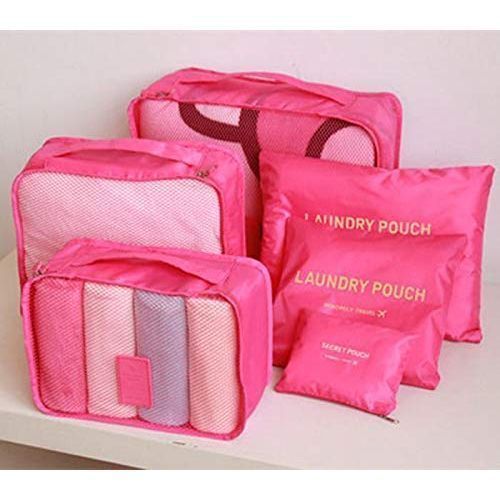 LOT de 6 TRAVEL BAG Organisateurs Rangements Voyage