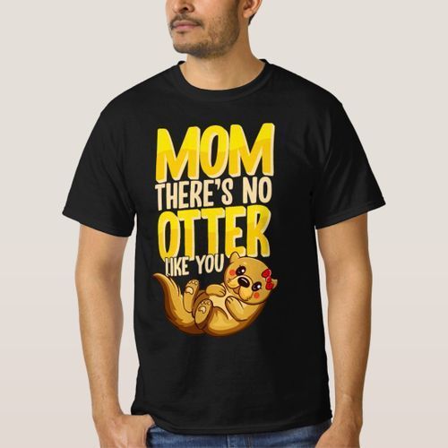 T-shirt Fête des mères Mama Mère Granny Sweet Otter Cad