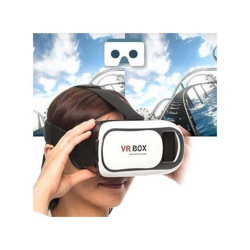 VR Box Lunettes de réalité virtuelle Dimensions numériques, films et vidéos de réalité pour tous les téléphones