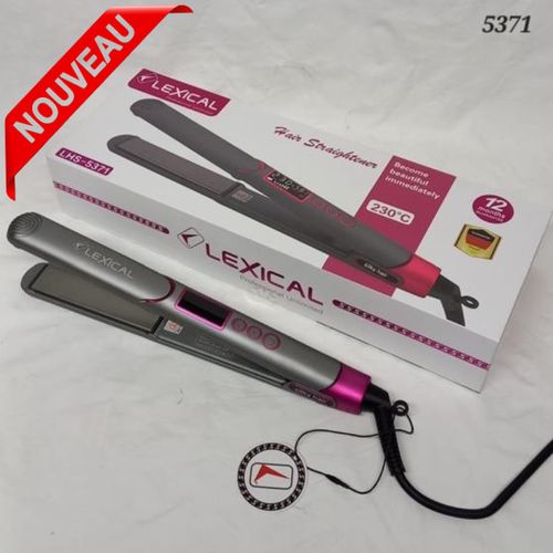 Lisseur Cheveux À double Plaque Céramique 230 °F Contrôle Température LHS-5371