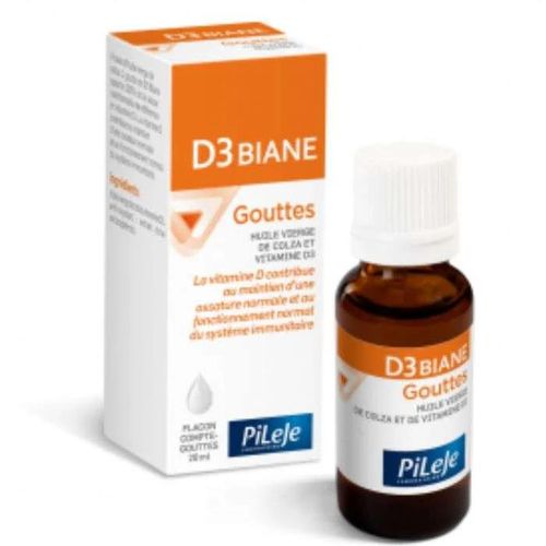 Vitamine D3 En Gouttes 20ml
