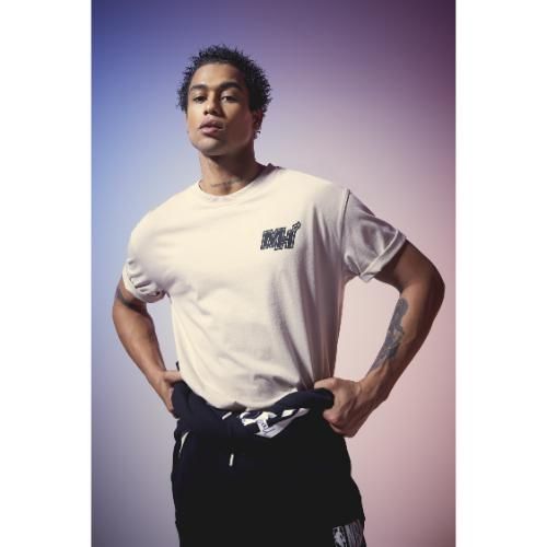 T-shirt Homme en coton - Écru - B3923AX.