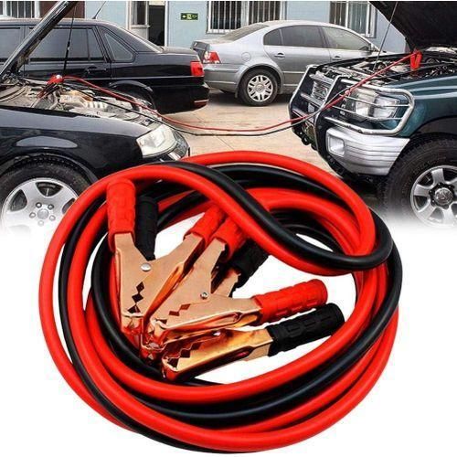 Câble de démarrage d'urgence pour batterie de voiture - Câble d'alimentation puissant pour batterie de voiture - Batterie vide et batteries latérales graisseuses, 800A.