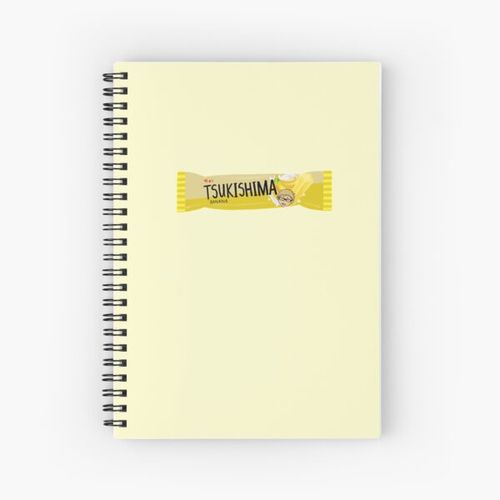 haikyuu tsukishima melona Spiral Notebook Bloc note