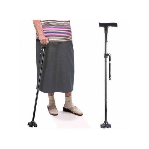 Canne de marche médicale, Utile et pratique - Canne de mobilité pliante & anti-dérapante