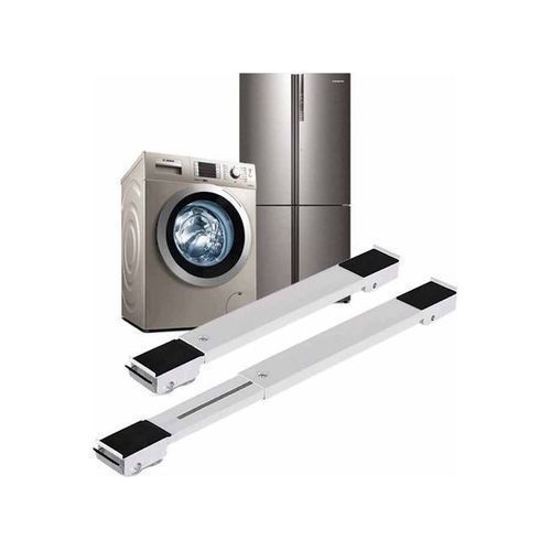 Support roulant extensible parallèle pour Machine à laver Frigo ou réfrigérateur