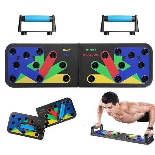 Planche de Push Up Multifonctionnelle 12-en-1 - Équipement Portable pour Musculation et Fitness