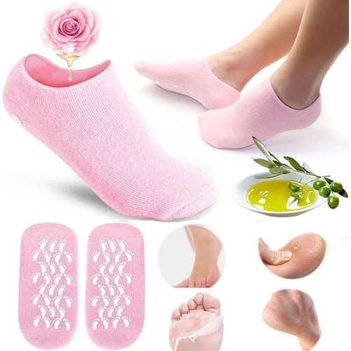 Chaussettes Hydratantes pour Pieds avec Effet Réparateur Intense Multi-Couleur
