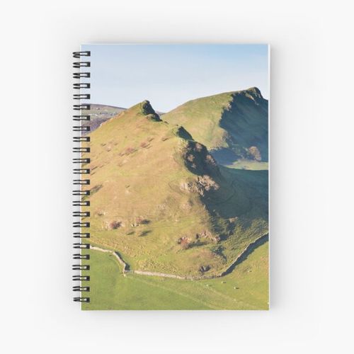 Chrome Hill and Parkhouse Hill Spiral Notebook Bloc note