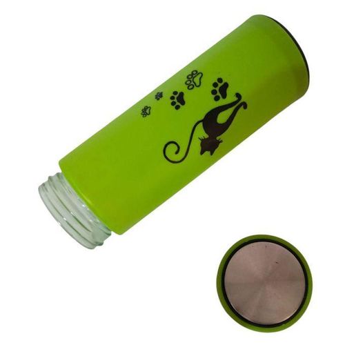 Bouteille verte en verre tendance