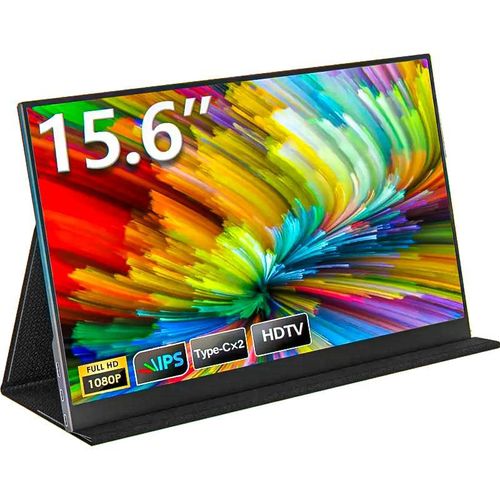 Écran IPS Full HD 15,6" - Écran de jeu portable pour PC, Mac & Consoles.