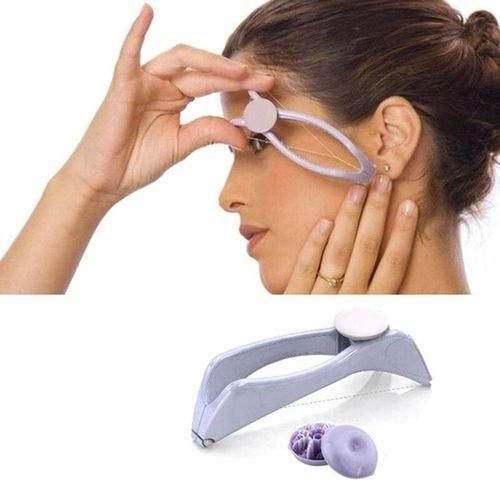 Épilateur Visage à Fil (Threading) Manuel – Outil d’épilation précis et sans effort pour sourcils, duvet et poils du visage, solution naturelle, rapide et efficace pour une peau lisse et nette au quotidien