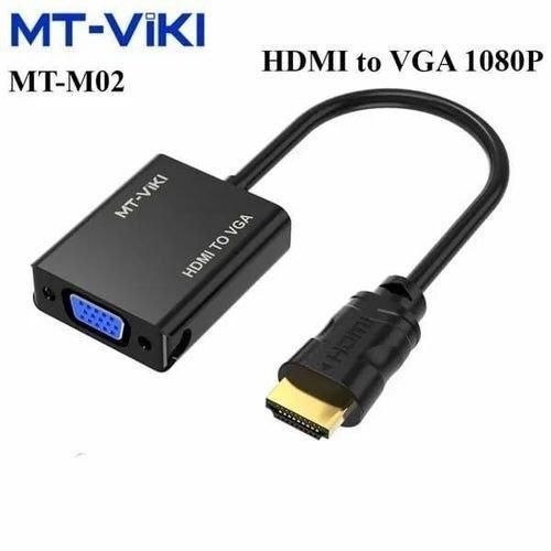 Adaptateur HDMI vers VGA – Convertisseur HDMI mâle vers VGA femelle