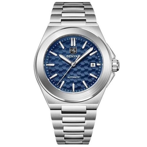 Montre Homme Automatique Étanche 50M – Bracelet Acier Inoxydable – Style Business et Sport