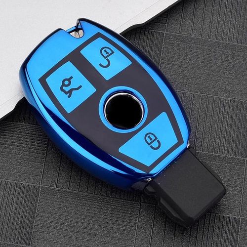 Pochette en TPU pour clé télécommande voiture pour Mercedes