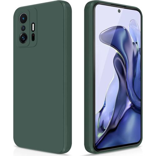 غطاء سيليكون لهاتف Xiaomi 11T / Xiaomi 11T Pro باللون الأخضر – حماية أناقة وسهولة في التعامل