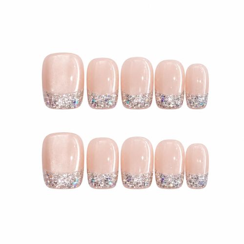 100% handmade gel press-on nails faux ongles OMNKS018-S